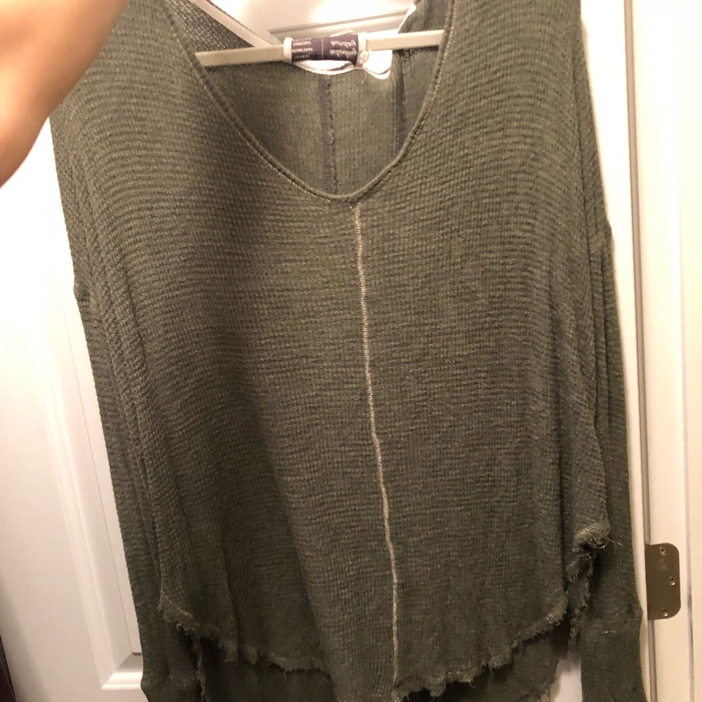 Anthropologie oversized knit sweater